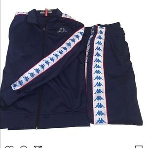 Kappa track suit jacket & pants